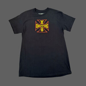 West Coast Choppers Snake Graphic T-Shirt Size L NWOT